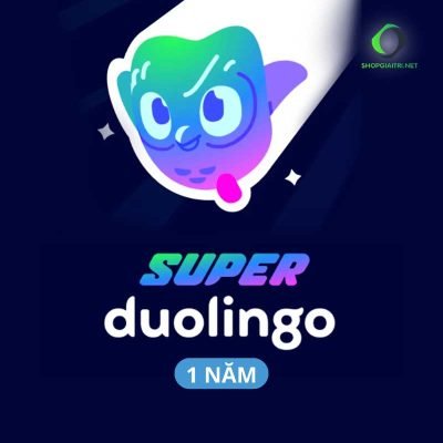 Tài khoản Super Duolingo Giá Rẻ I Chỉ 250K/1 Năm