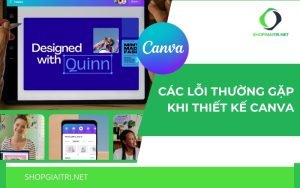 lỗi thường gặp khi thiết kế với canva