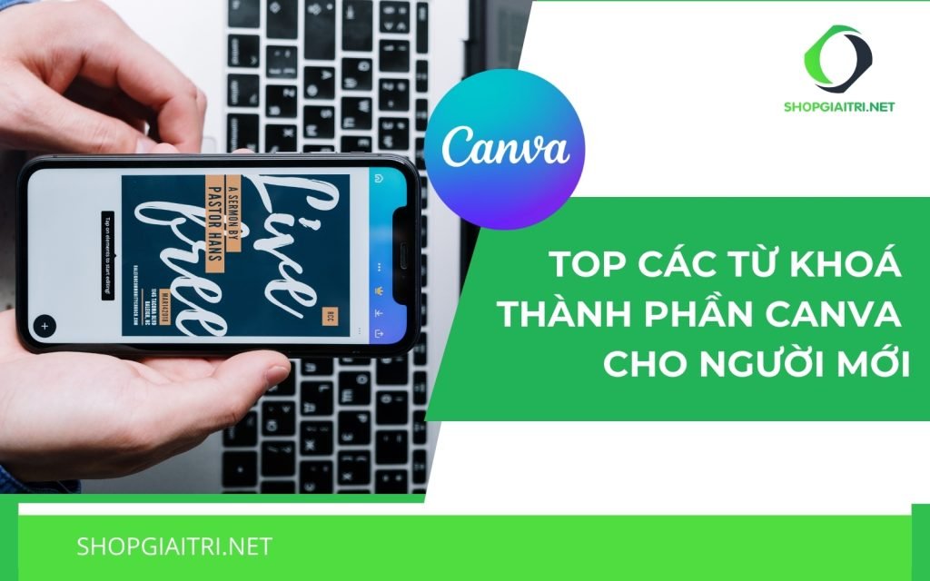 từ khóa thành phần canva